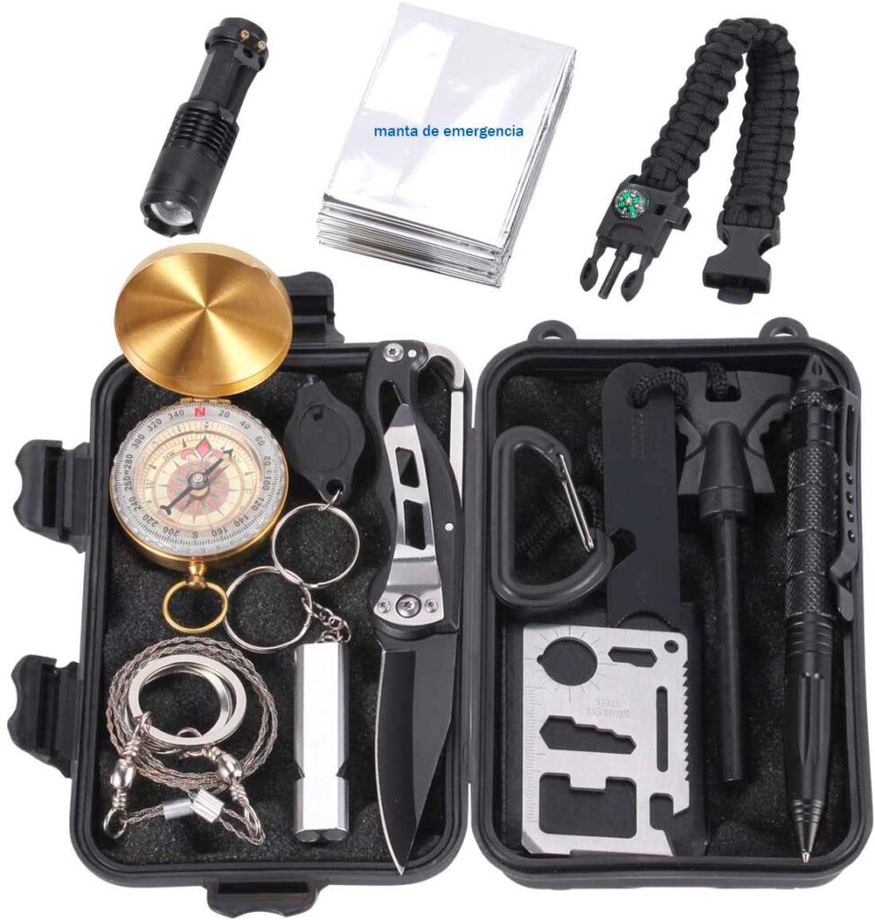 Review de los mejores kits de supervivencia. Análisis y precios