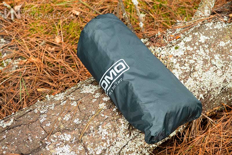 Tarp 3x3 para vivac de supervivencia