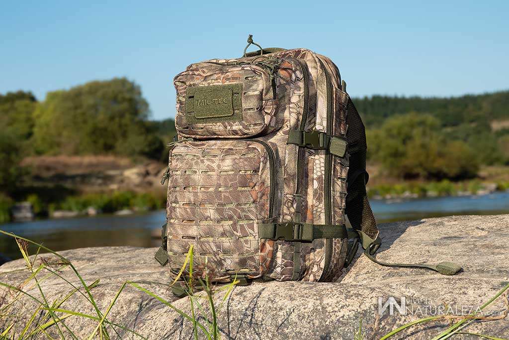 Analisis, descripcion , caracteriticas y especificaciones de la mochila Mil-Tec US asault pak. Cómprala al mejor precio