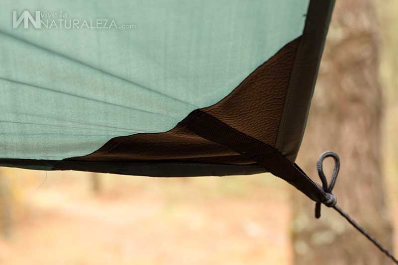 Tarp lomo 3x3 impermeable quechua